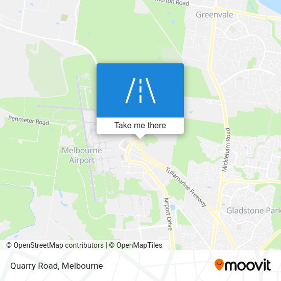 Quarry Road map
