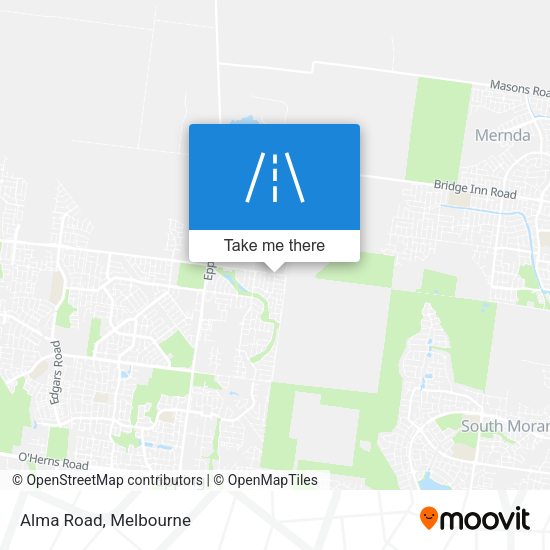 Alma Road map