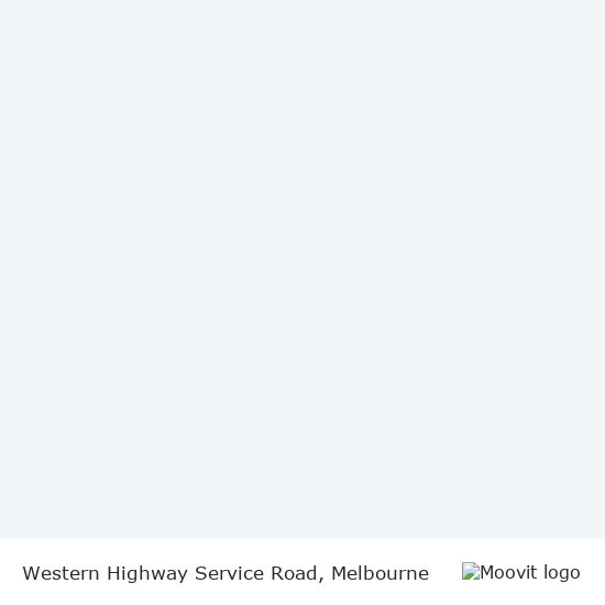 Western Highway Service Road map