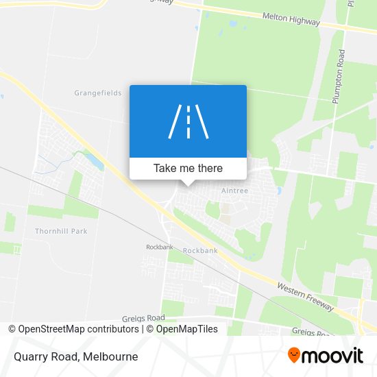 Quarry Road map