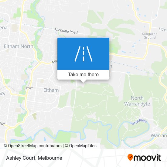 Ashley Court map