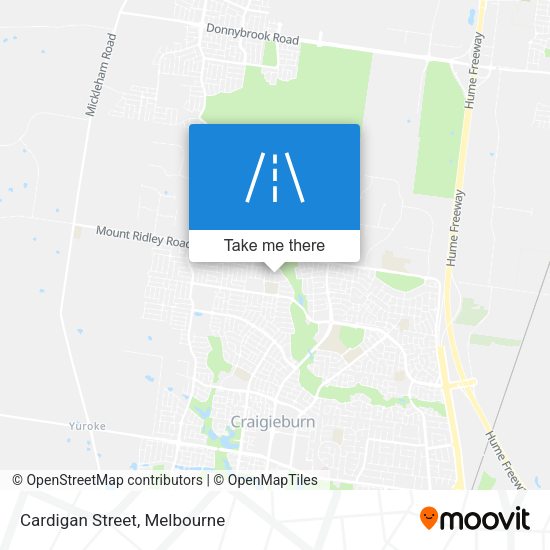 Cardigan Street map