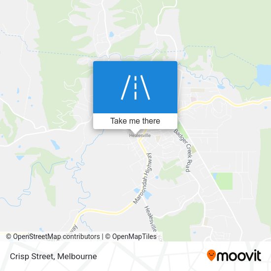 Crisp Street map
