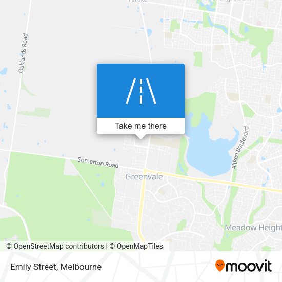 Emily Street map