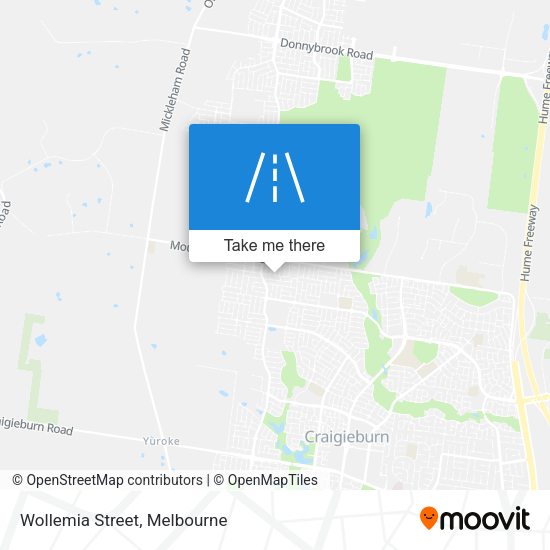 Wollemia Street map