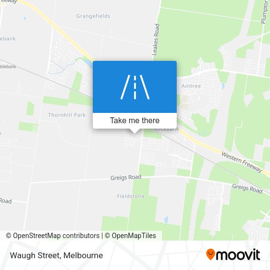 Waugh Street map