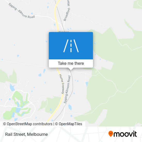Rail Street map
