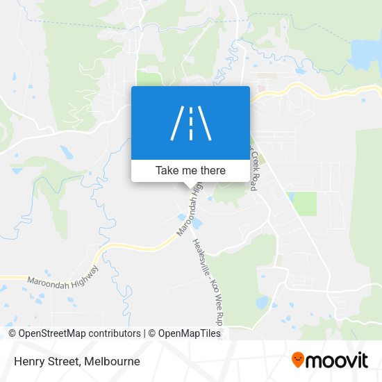 Henry Street map