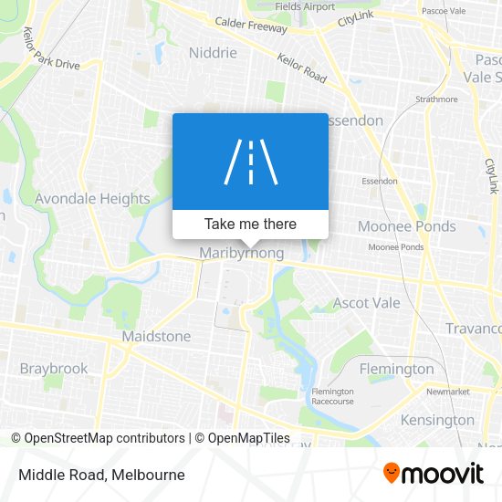Middle Road map