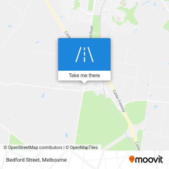 Bedford Street map