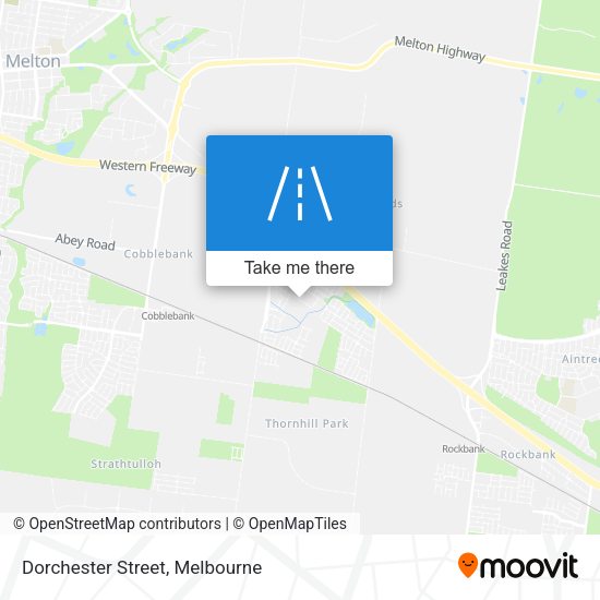 Dorchester Street map