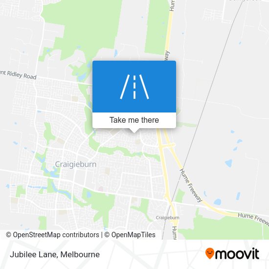 Jubilee Lane map