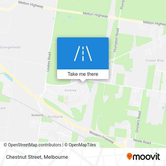 Chestnut Street map
