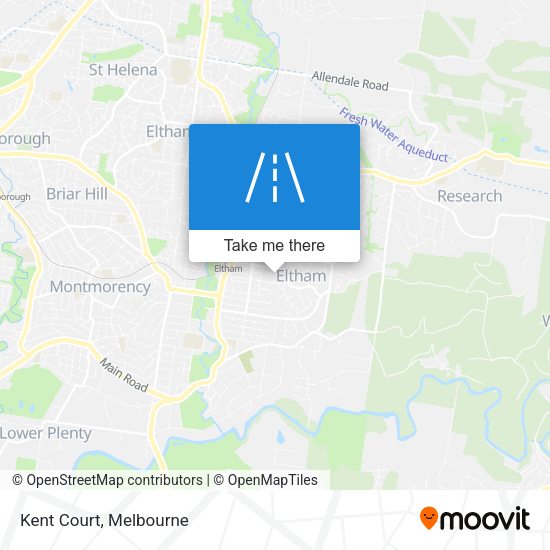 Kent Court map