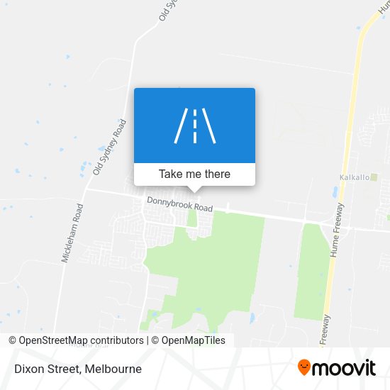 Dixon Street map