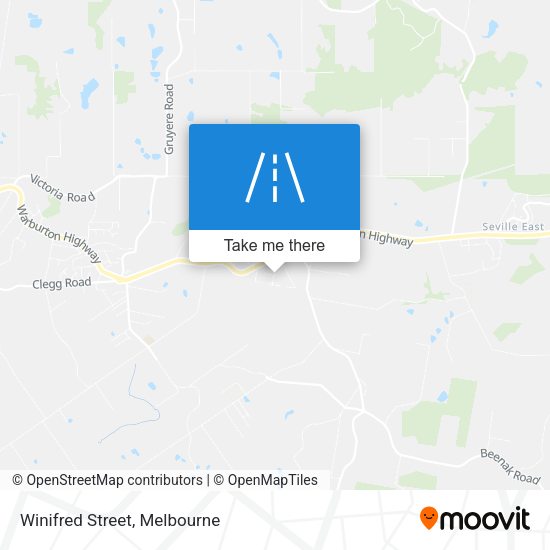 Winifred Street map
