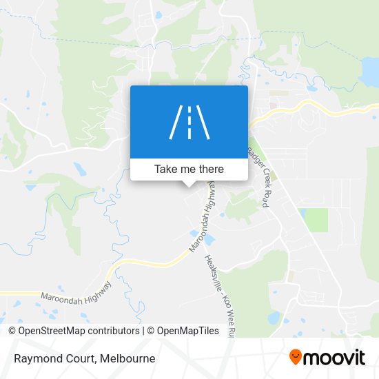 Raymond Court map