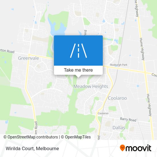 Wirilda Court map