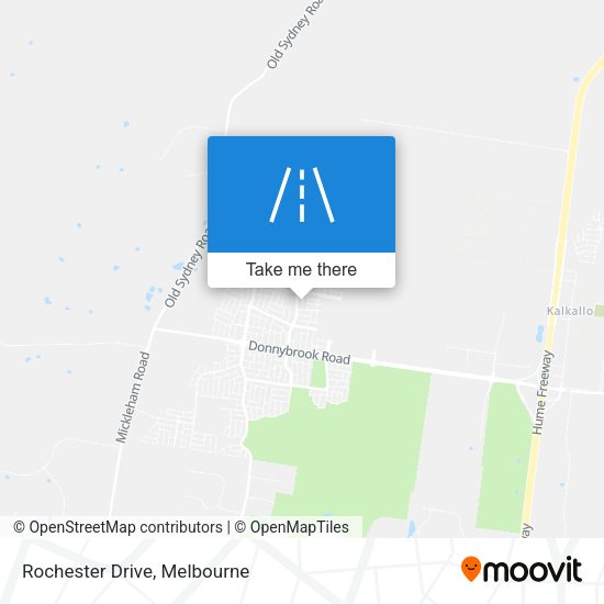 Rochester Drive map