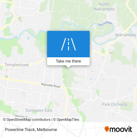 Powerline Track map