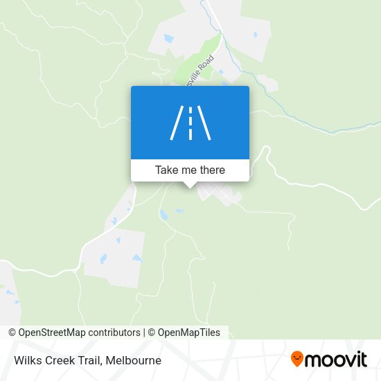 Wilks Creek Trail map