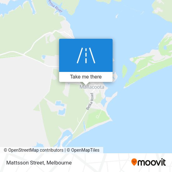 Mattsson Street map