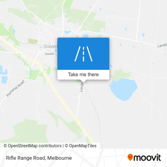 Mapa Rifle Range Road