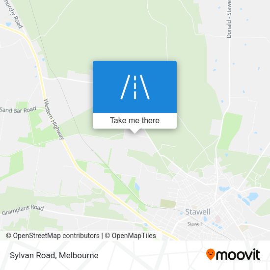 Sylvan Road map