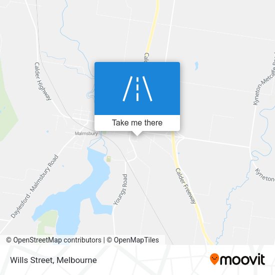 Wills Street map