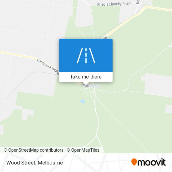 Wood Street map
