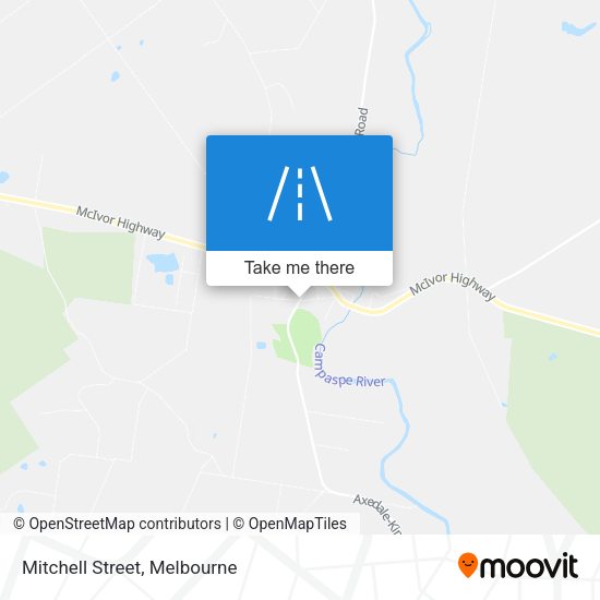 Mitchell Street map