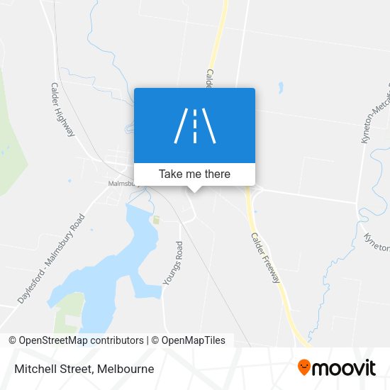 Mitchell Street map