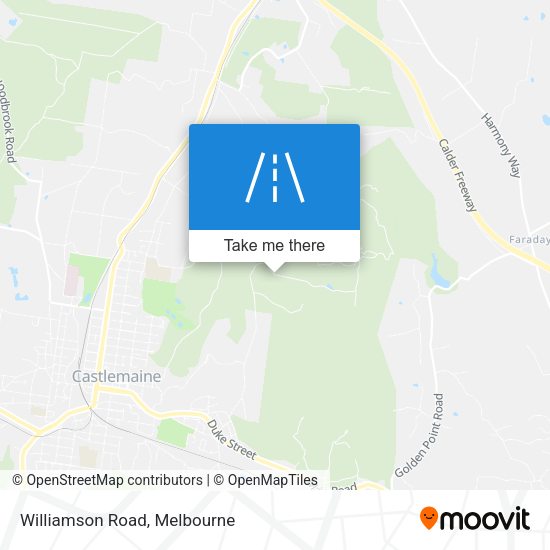 Williamson Road map
