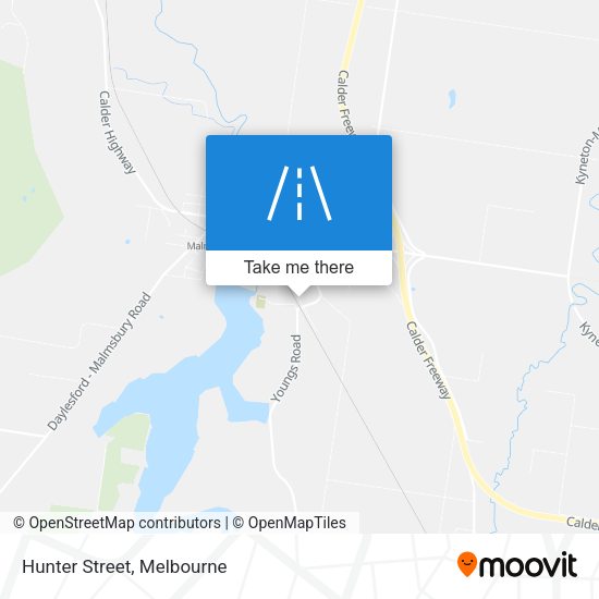 Hunter Street map
