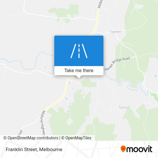 Franklin Street map