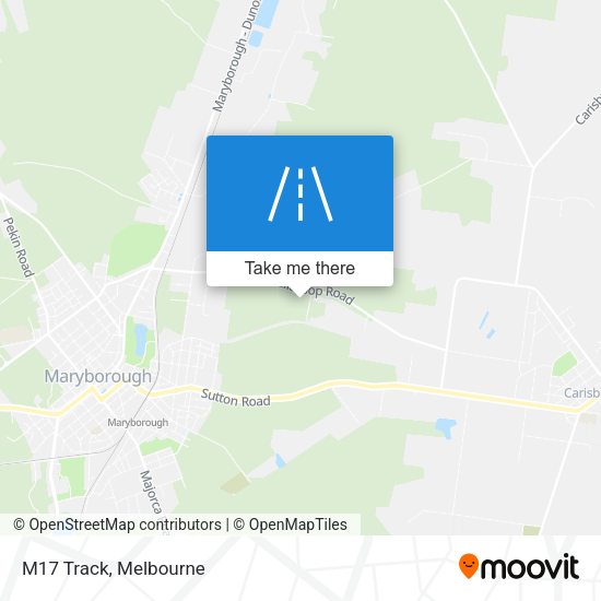 M17 Track map