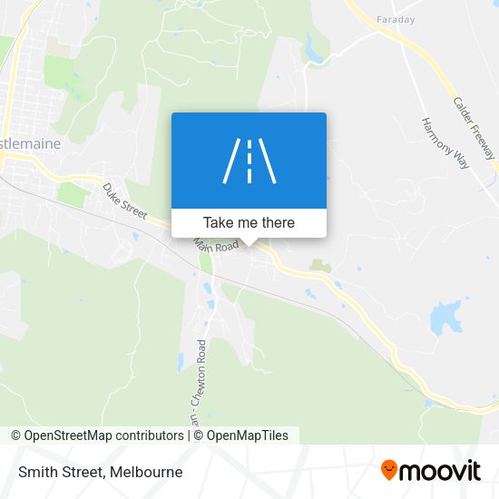 Smith Street map