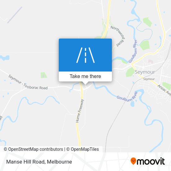 Manse Hill Road map
