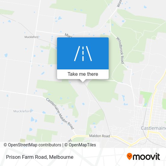 Prison Farm Road map