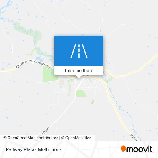 Railway Place map