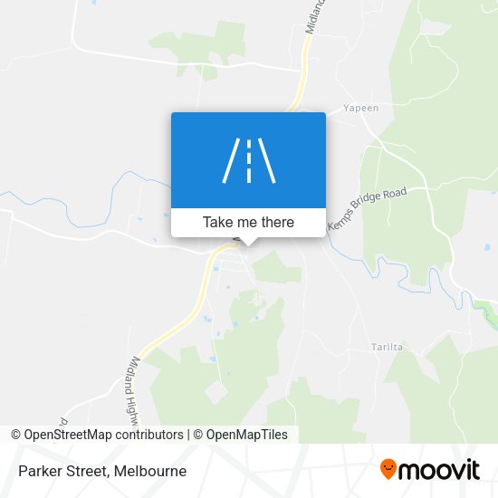 Parker Street map