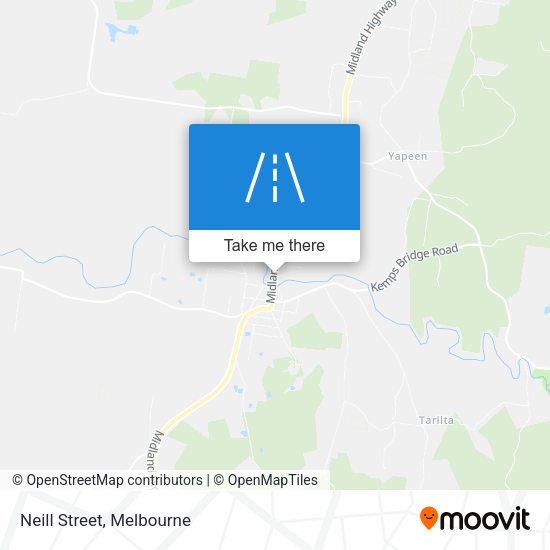 Neill Street map