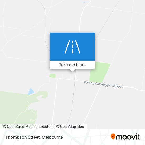 Thompson Street map