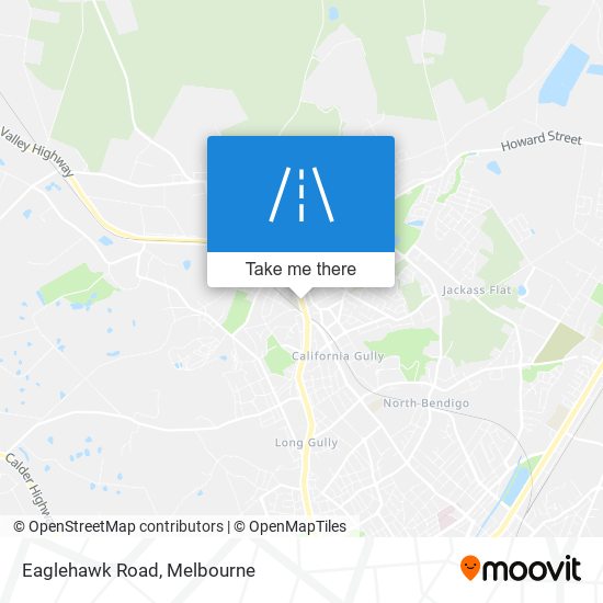 Eaglehawk Road map