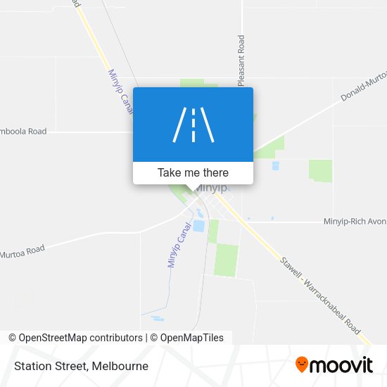 Station Street map