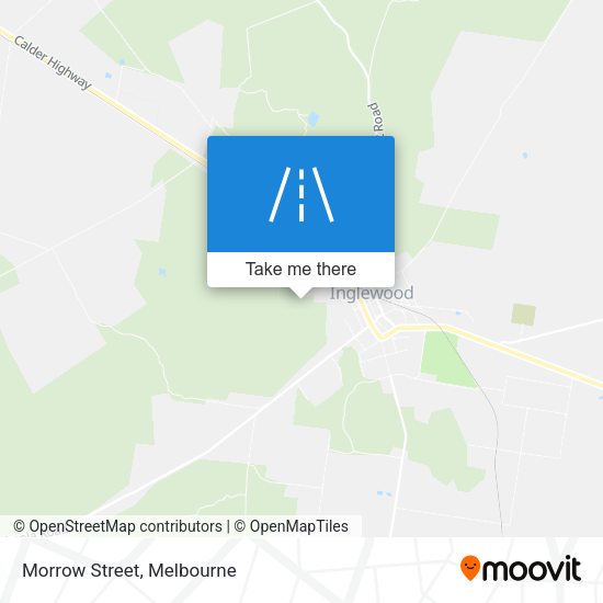 Morrow Street map