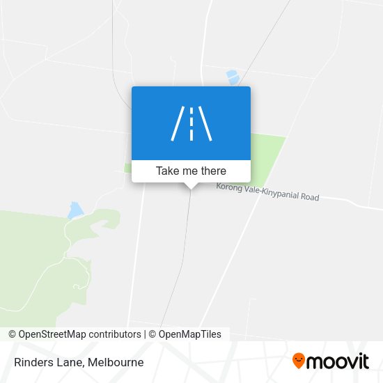 Rinders Lane map