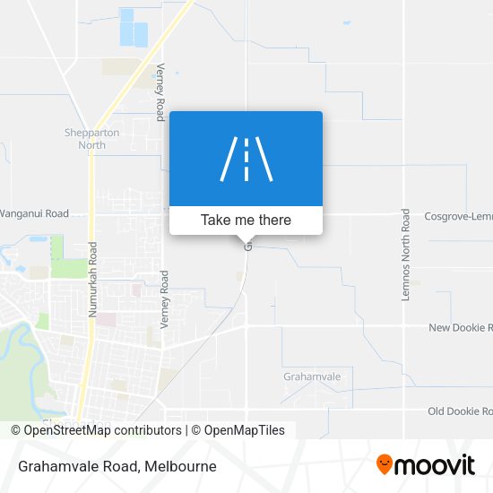 Grahamvale Road map