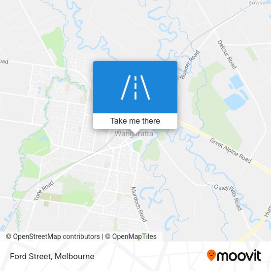 Ford Street map
