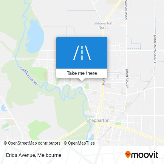 Erica Avenue map